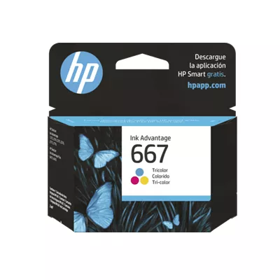 HP   667   Ink cartridge   Tricolor   3YM78AL