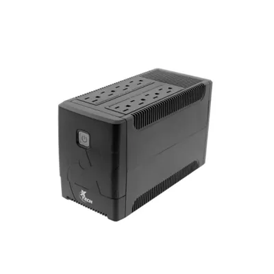 Xtech   Battery backup   Line interactive   375 Watt   750 VA   AC 110 120 V   8 outlets XTP 751