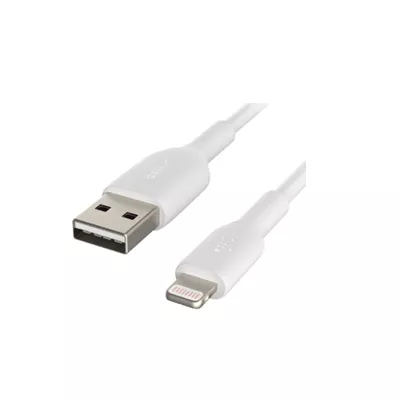 Belkin BOOST CHARGE   Cable Lightning   Lightning macho a USB macho   1 m   blanco   para Apple 10 5 inch iPad Pro  12 9 inch iPad Pro  2nd generation   iPhone 11  11 Pro  11 Pro Max  8  XR  XS  XS Max