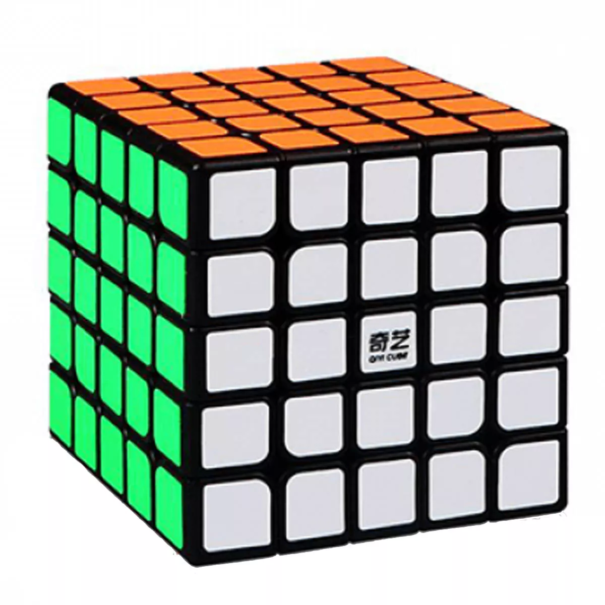 Cubo Rubik 5X5 QiYi Stickerless Fondo Negro