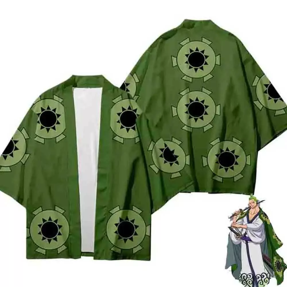 One Piece Zoro Haori Cosplay