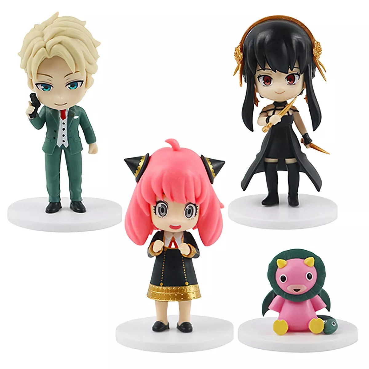 Spy x Family Figuras Set 4 Pz PVC 10cm