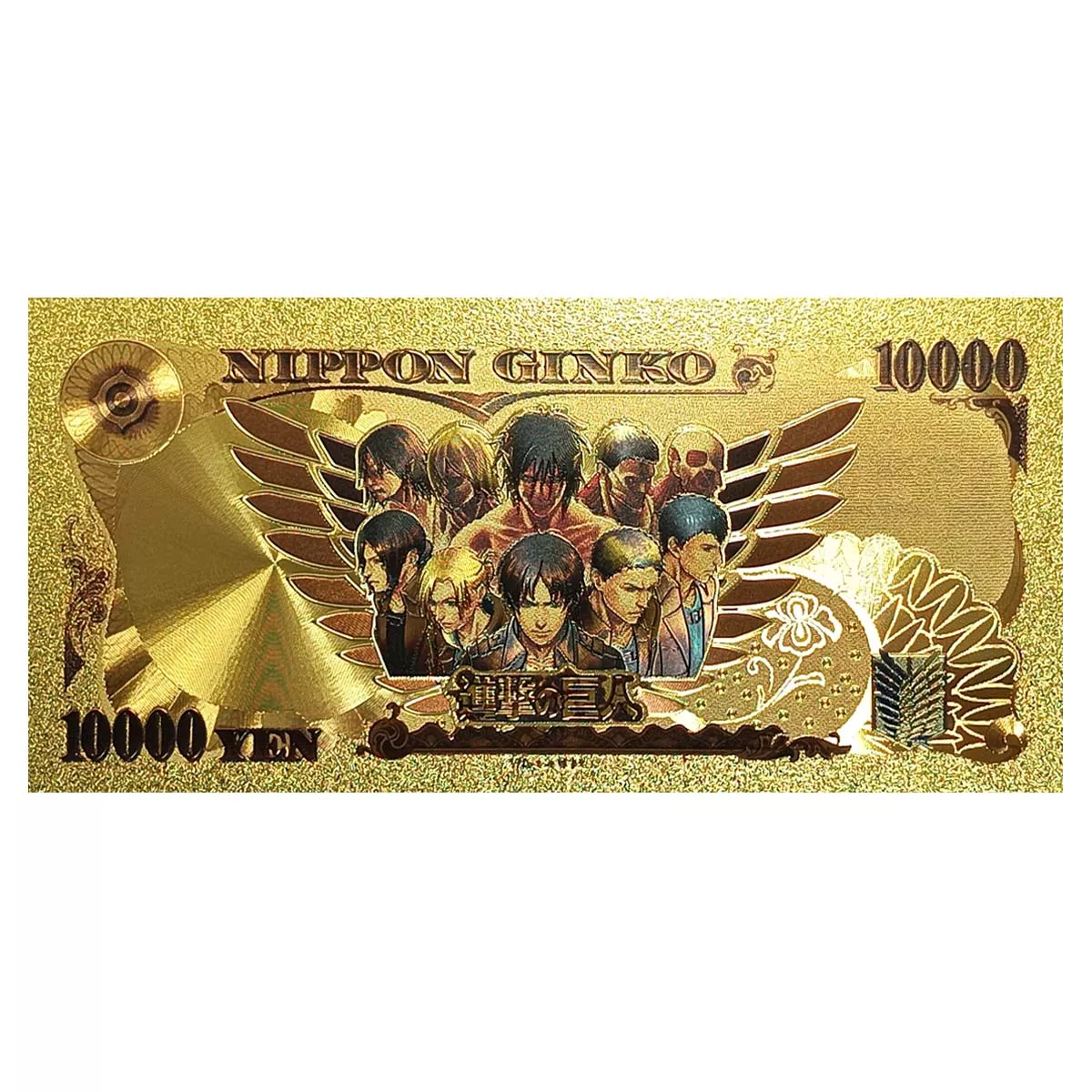 Ataque de los Titanes, Billete Anime, Separador