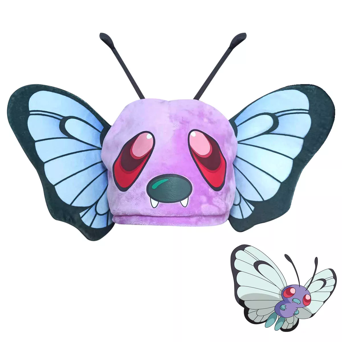 Pokemon Sombrero Butterfree Tela Peluche