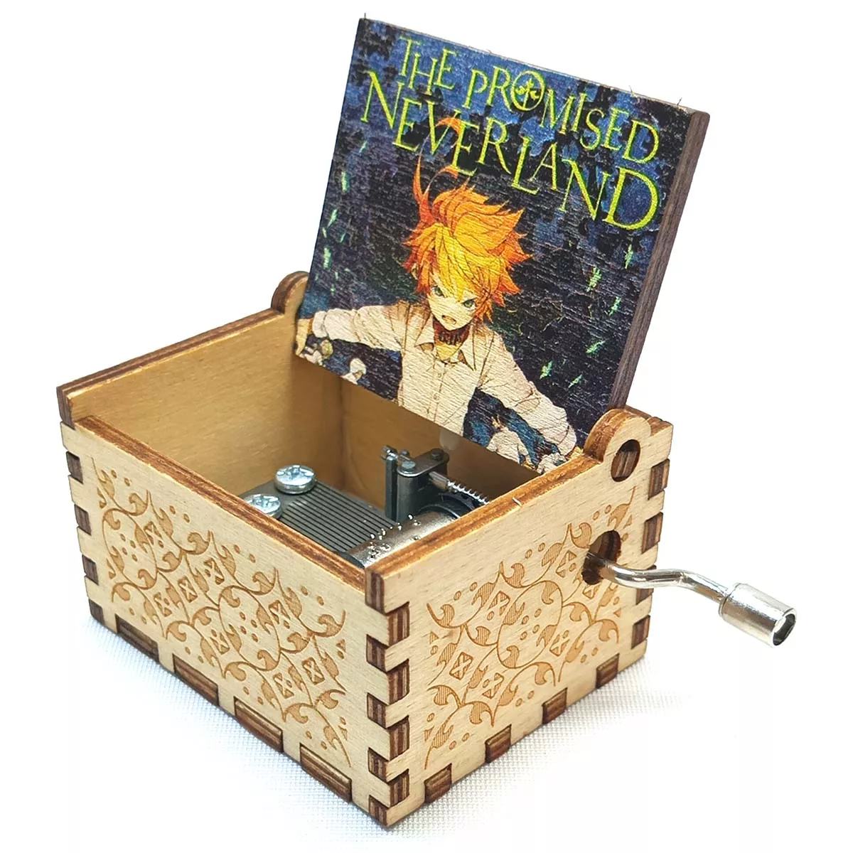 The Promised Neverland Caja Musical Manual Manivela