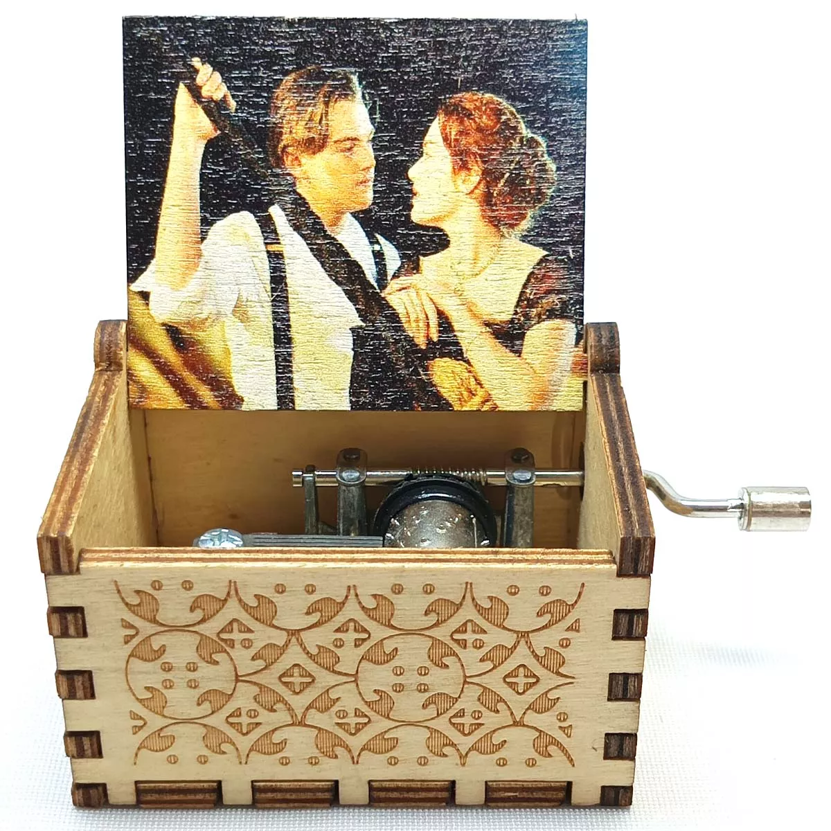 Titanic Caja Musical Manual Manivela