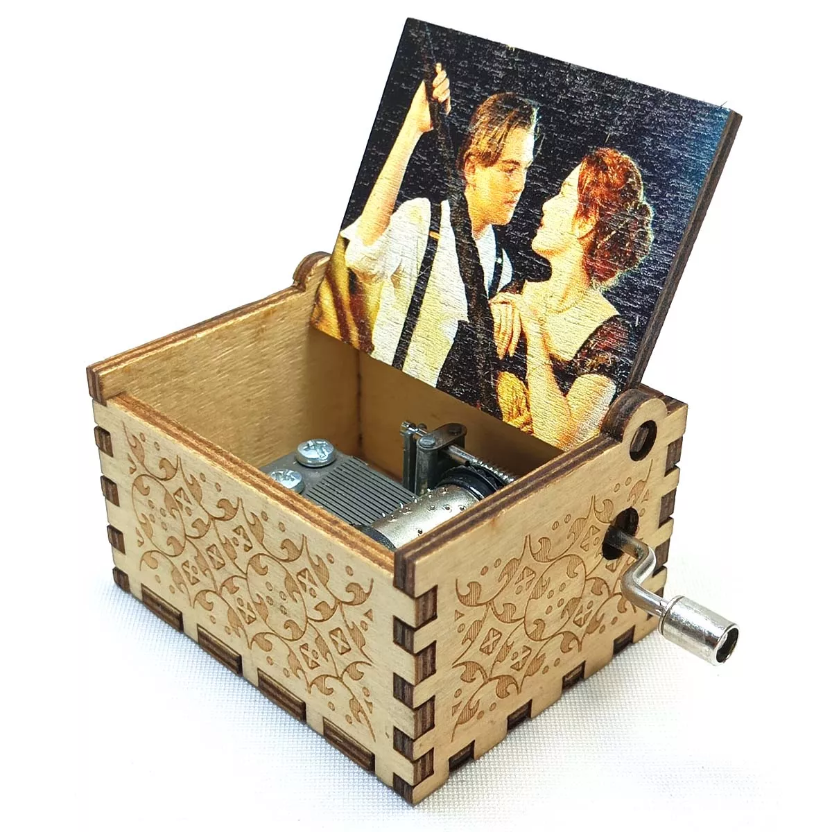 Titanic Caja Musical Manual Manivela