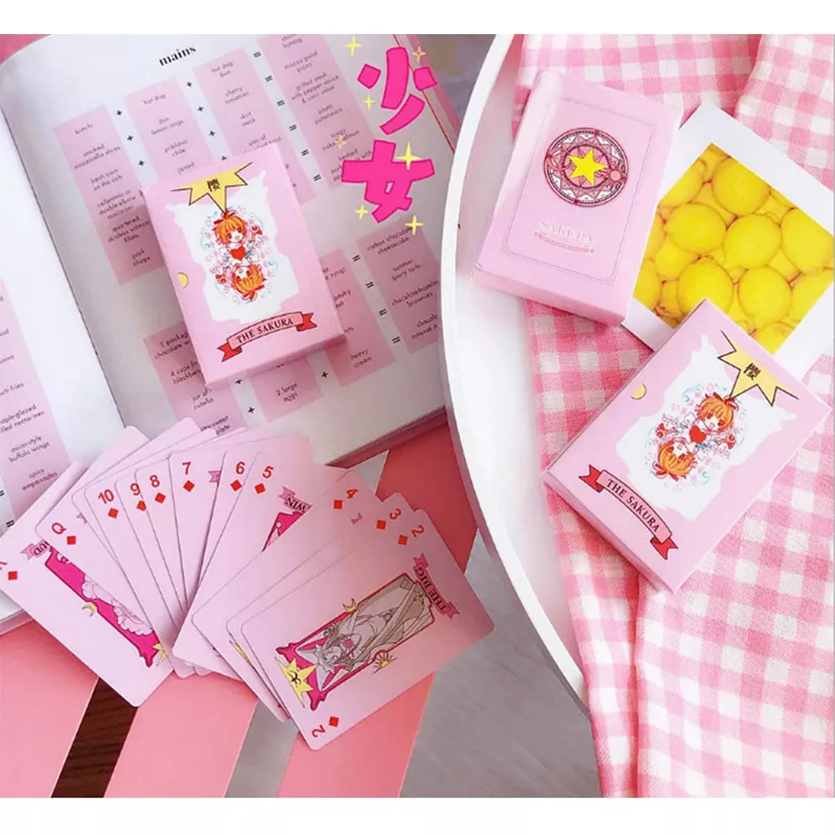 Sakura Card Captor Poker Cartas Naipes Anime