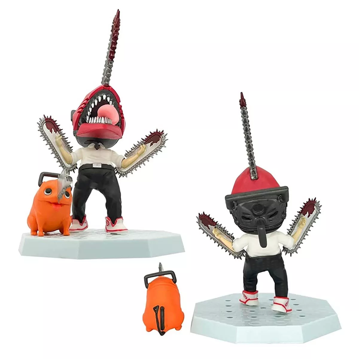 Chainsaw man Denji y Pochita Figura 17cm PVC