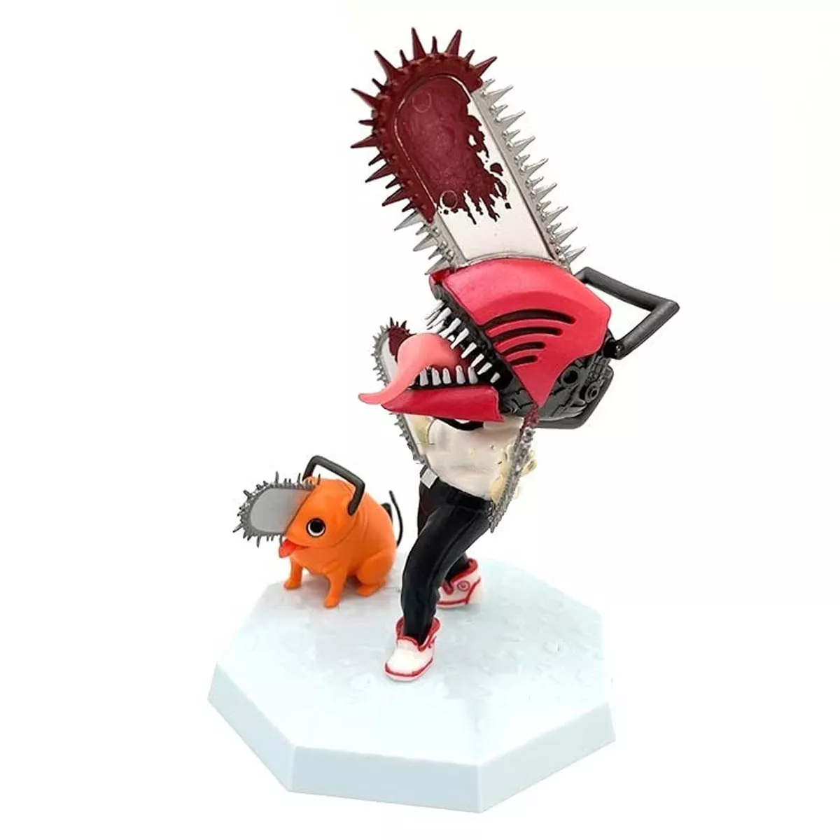 Chainsaw man Denji y Pochita Figura 17cm PVC