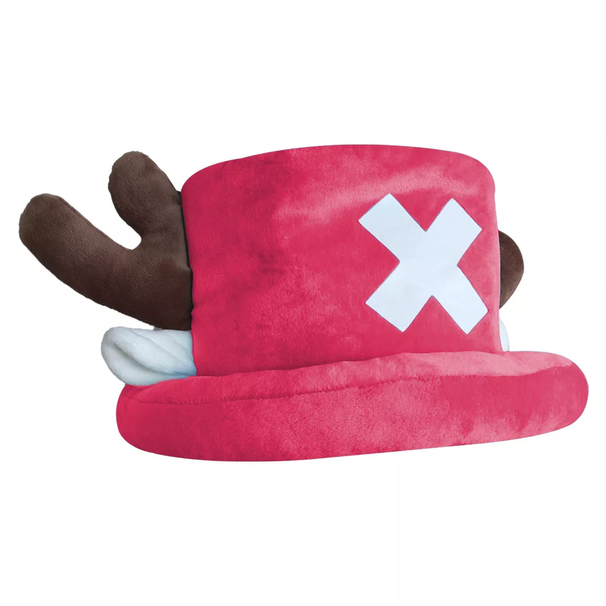 One Piece Sombrero Chooper Rosado Tela Peluche