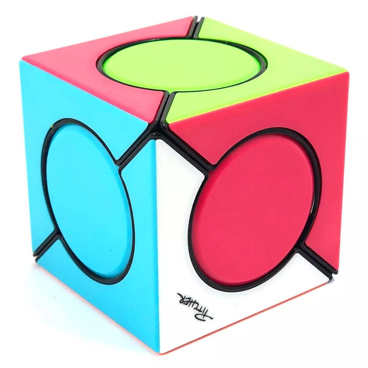 Cubo Rubik Cubo de 6 Puntos Qiyi Neon