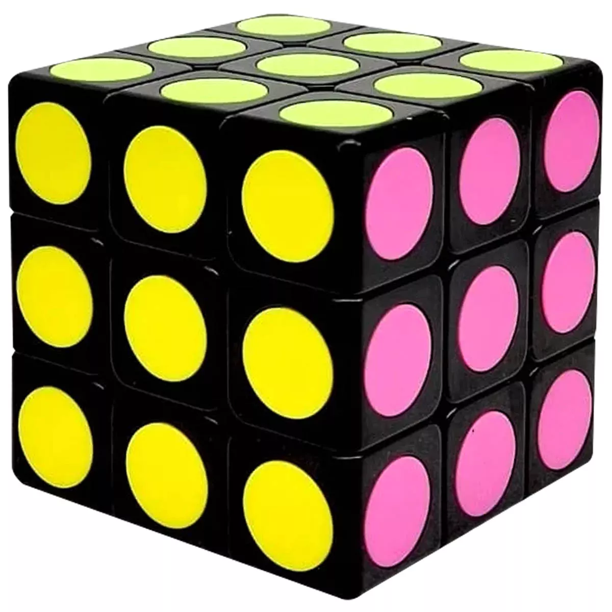 Cubo Rubik 3X3 Circulos Neon