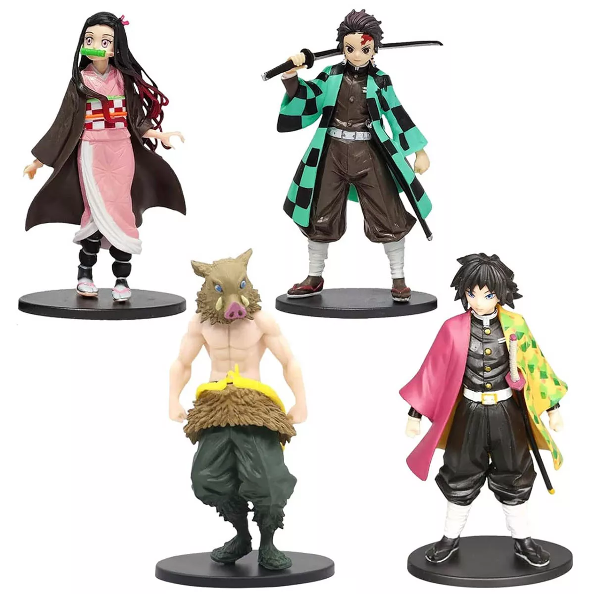 Demon Slayer Tanjiro, Nezuko, Inozuke 15cm Precio x Unidad