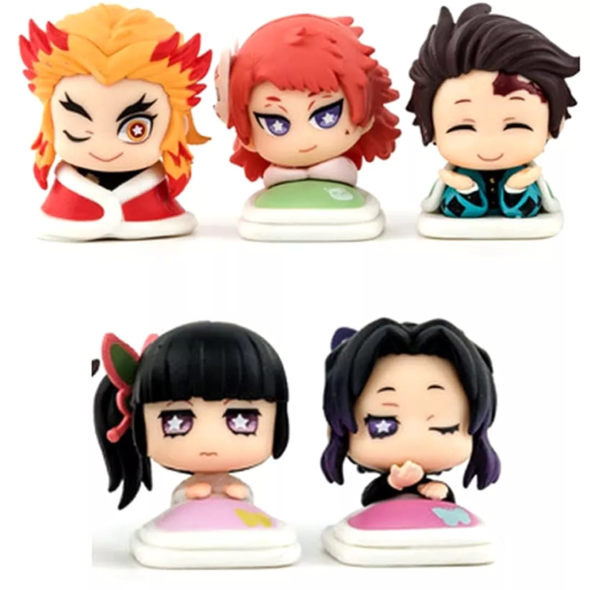 Demon Slayer Mini M2 Set 5 Pz 4cm PVC Precio x Unidad