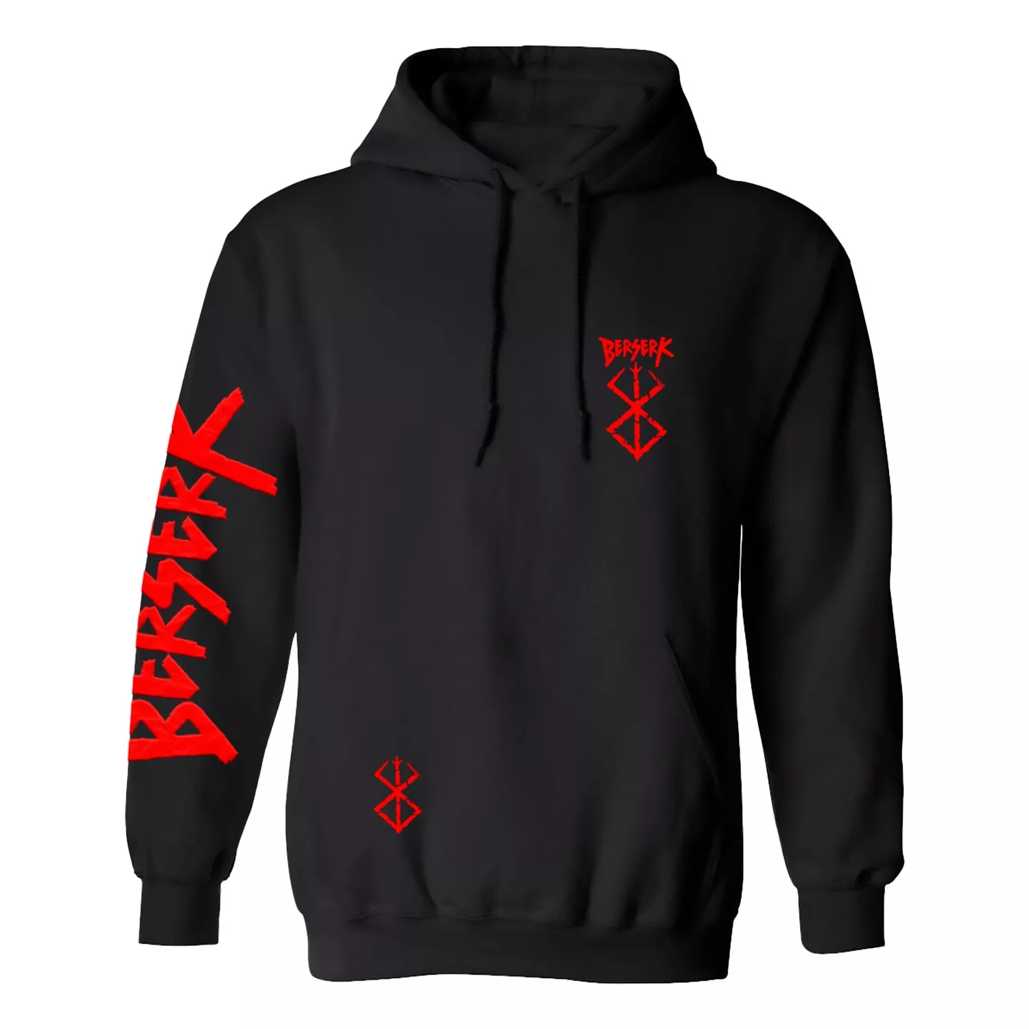 Hoodie Berserk Capucha Algodón