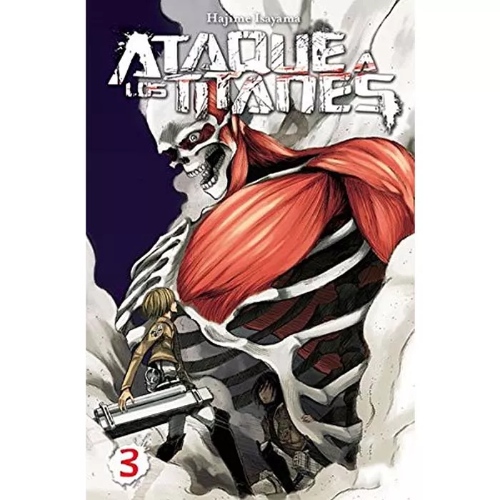 Ataque a los Titanes Manga Tomo 3