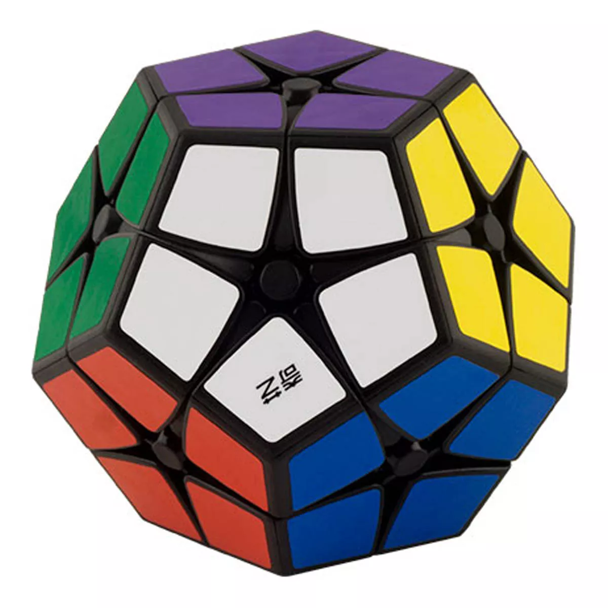 Cubo Rubik Megaminx 2x2 QiYi Fondo Negro