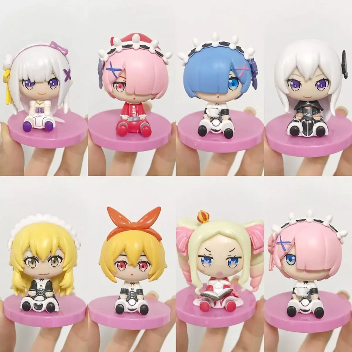 Re: Zero Mini Figuras 8 Pz. 6cm PVC Precio x Unidad