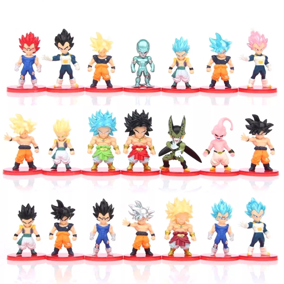 Dragon Ball Figuras Miniatura 8cm PVC