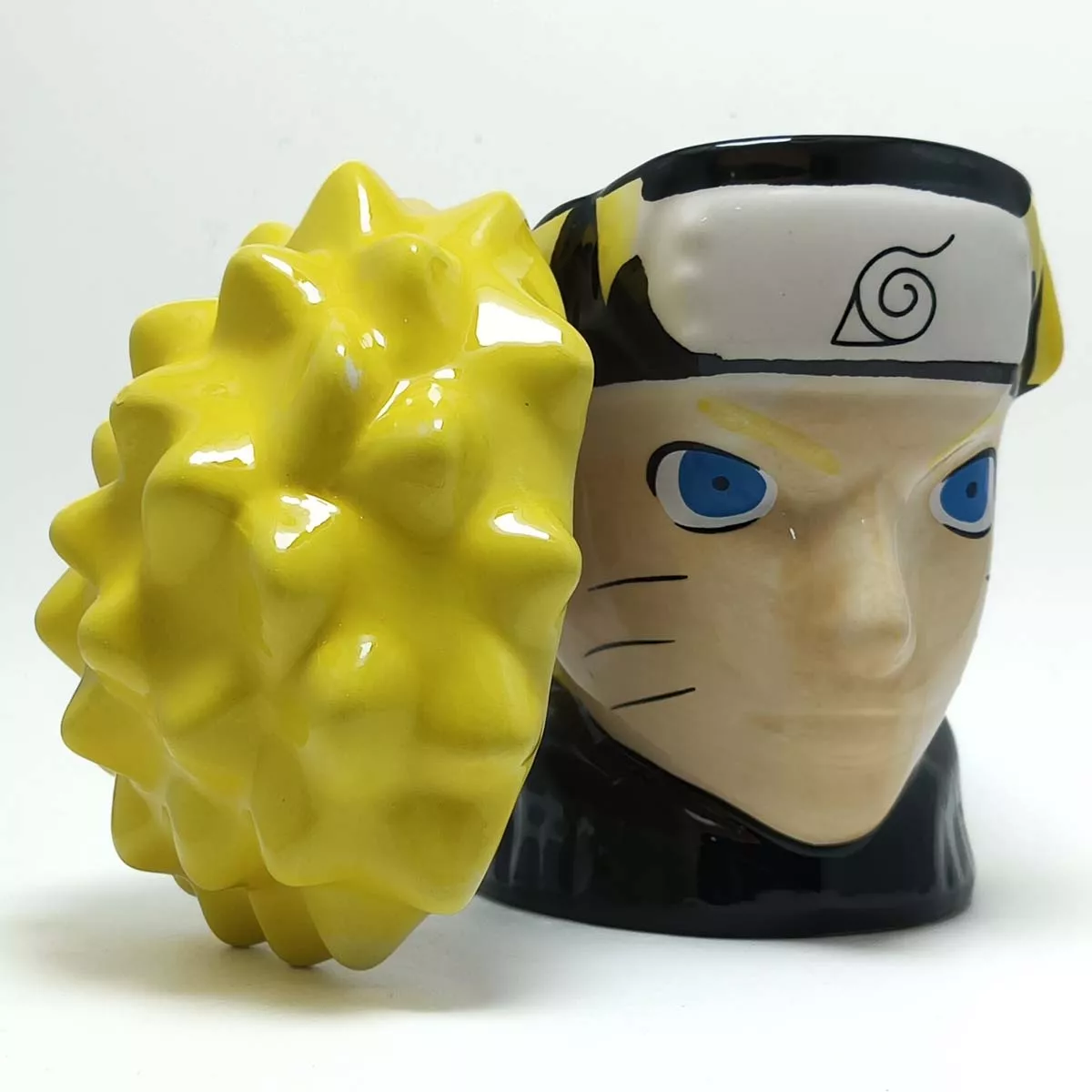 Mug Naruto Con Tapa Cerámica