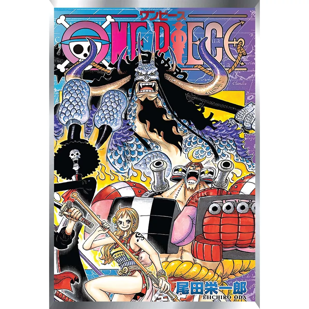 One Piece M3 Posters Metalizados 48 x 33cm