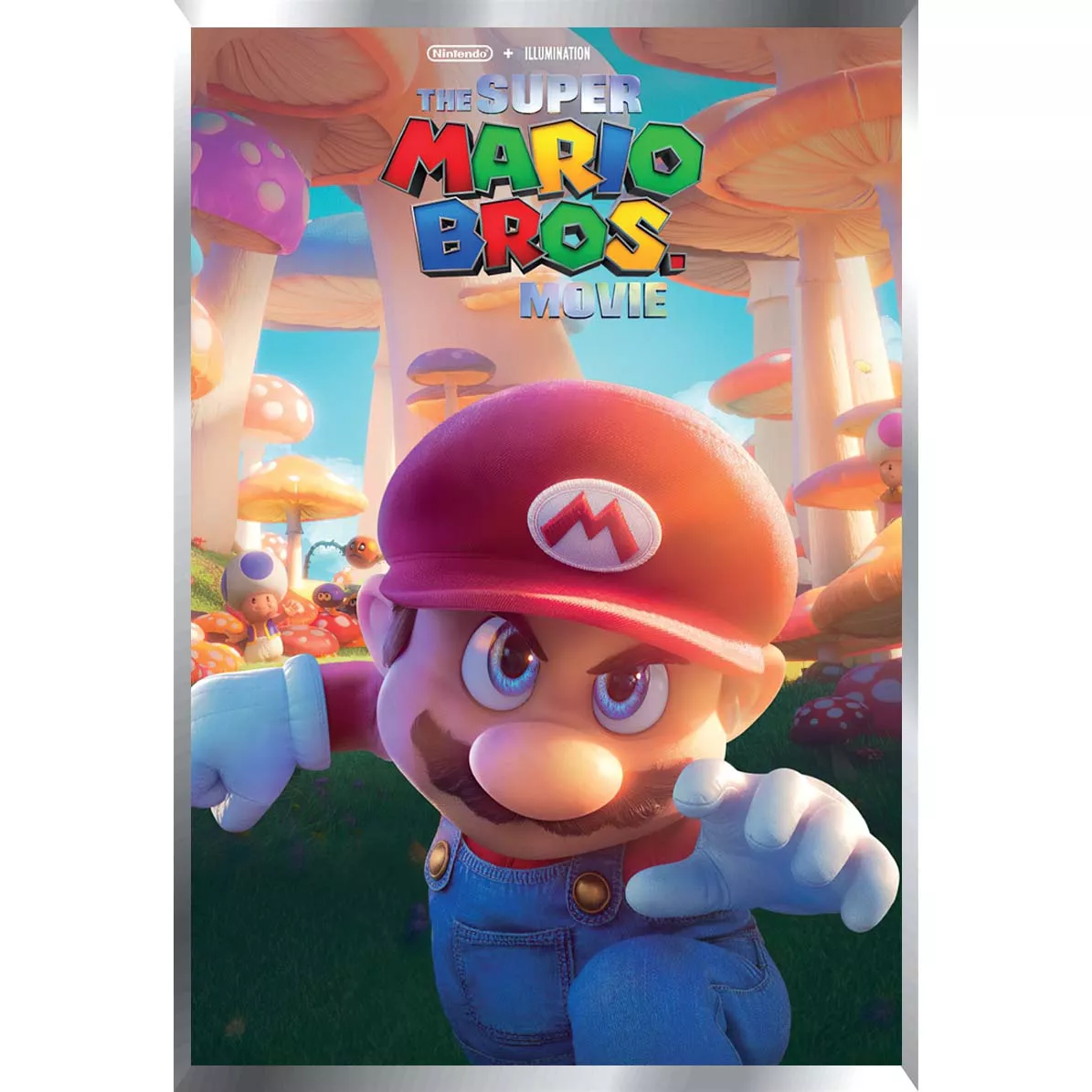 Mario Bross M1 Posters Metalizados 48 x 33cm