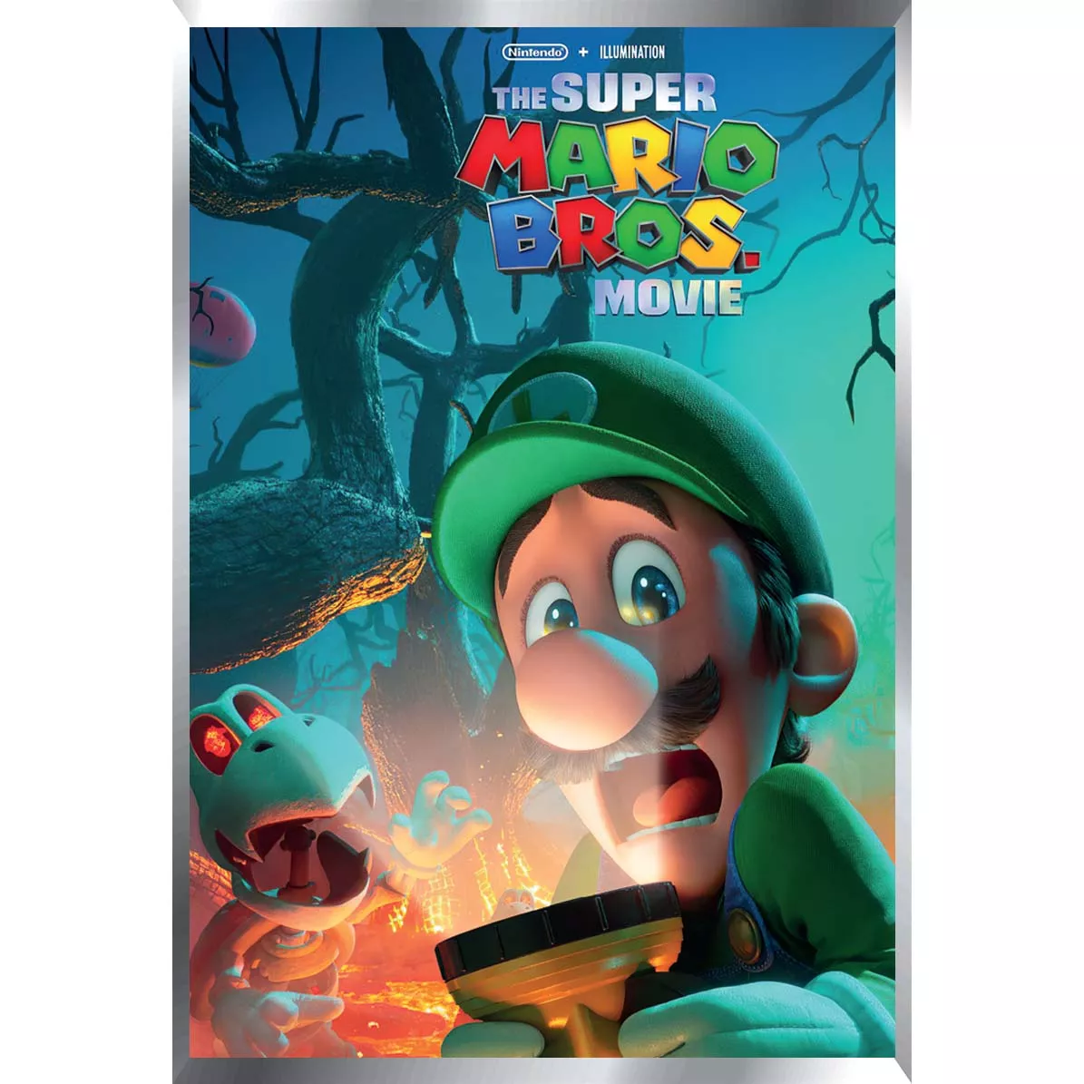 Mario Bross M1 Posters Metalizados 48 x 33cm