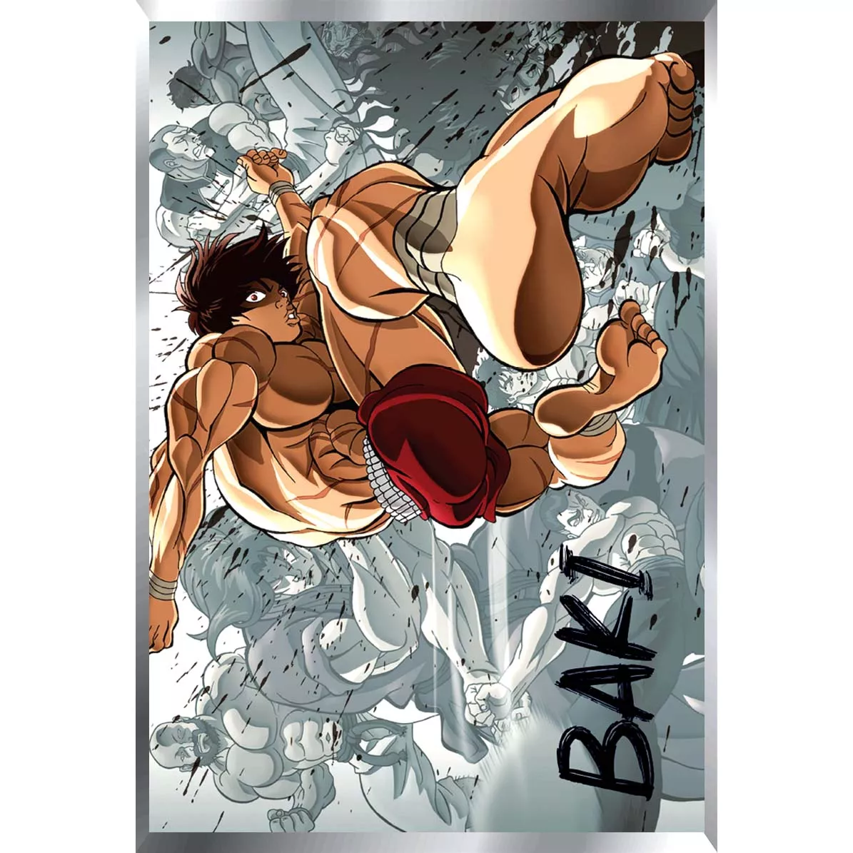 Baki Posters Metalizados 48 x 33cm