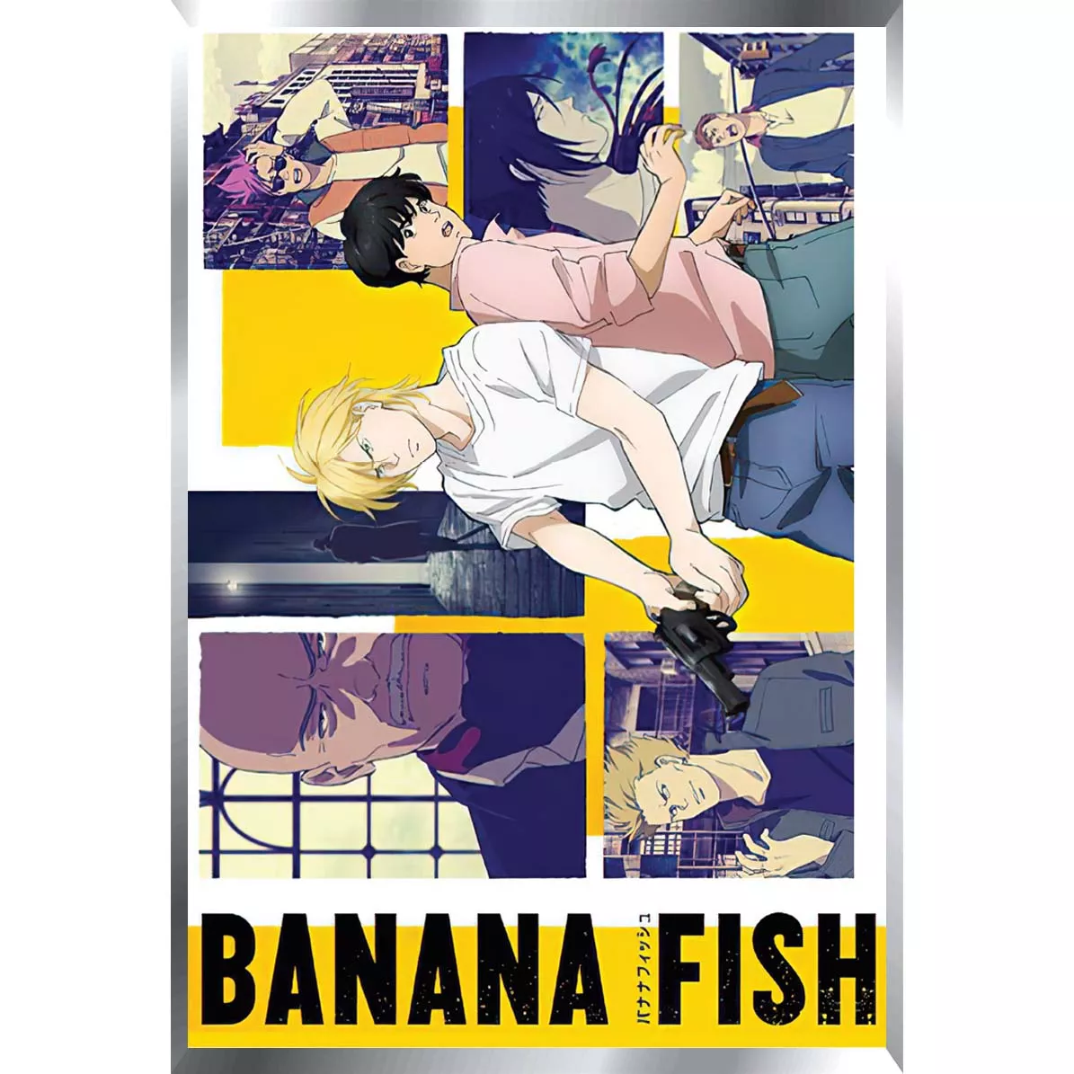 Banana Fish Posters Metalizados 48 x 33cm
