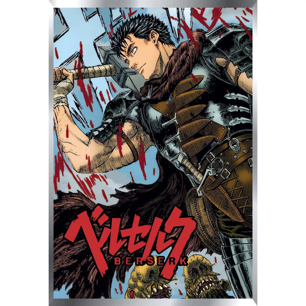 Berserk Posters Metalizados 48 x 33cm