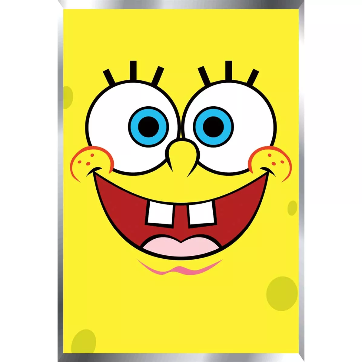 Bob Esponja Posters Metalizados 48 x 33cm