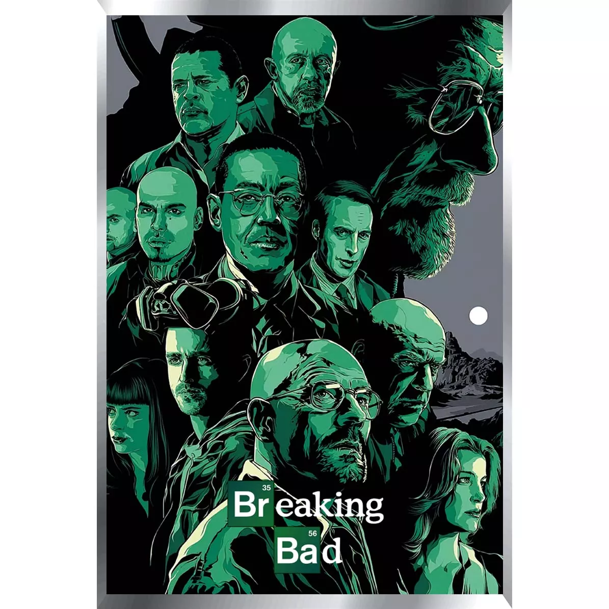 Breaking Bad Posters Metalizados 48 x 33cm