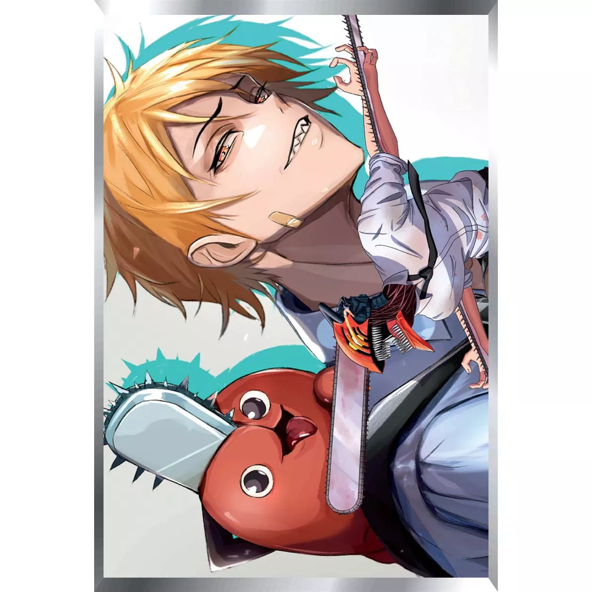 Chainsaw Man Posters Metalizados 48 x 33cm M2