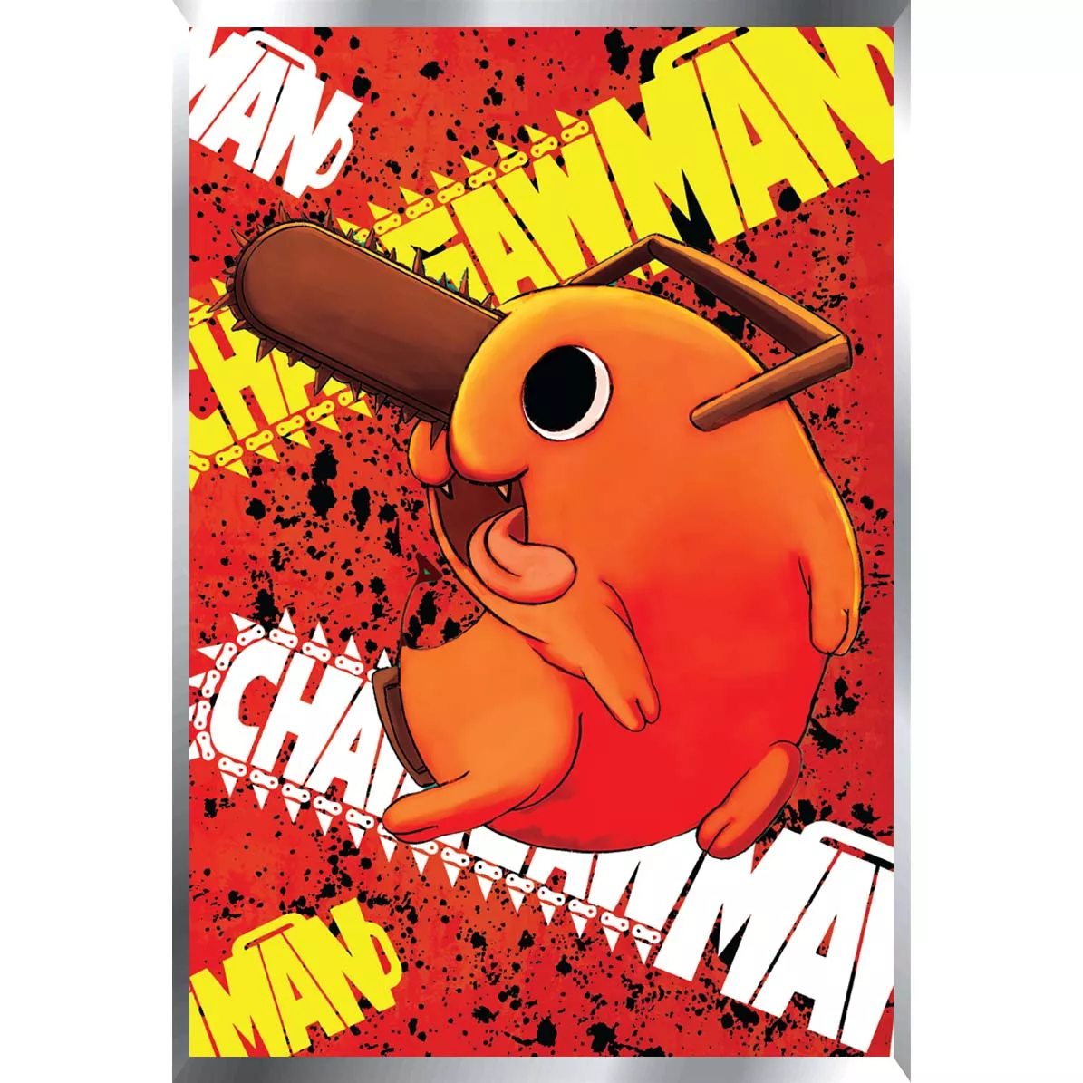 Chainsaw Man Posters Metalizados 48 x 33cm M3