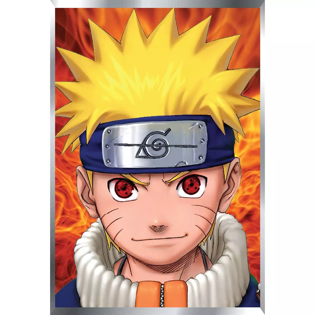 Naruto M2 Posters Metalizados 48 x 33cm