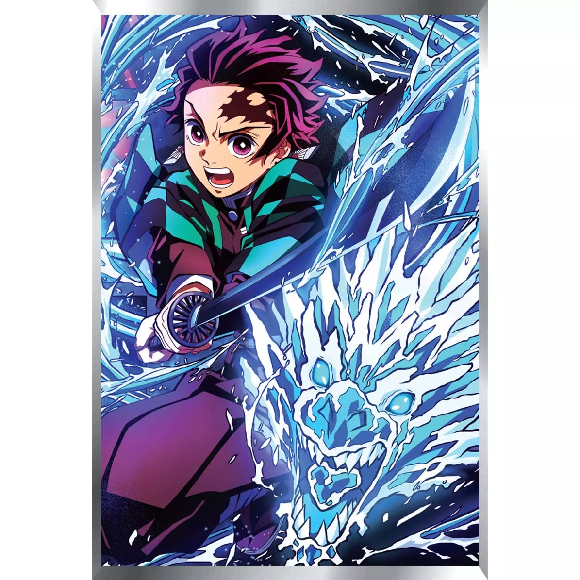 Demon Slayer Posters Metalizados 48 x 33cm M1