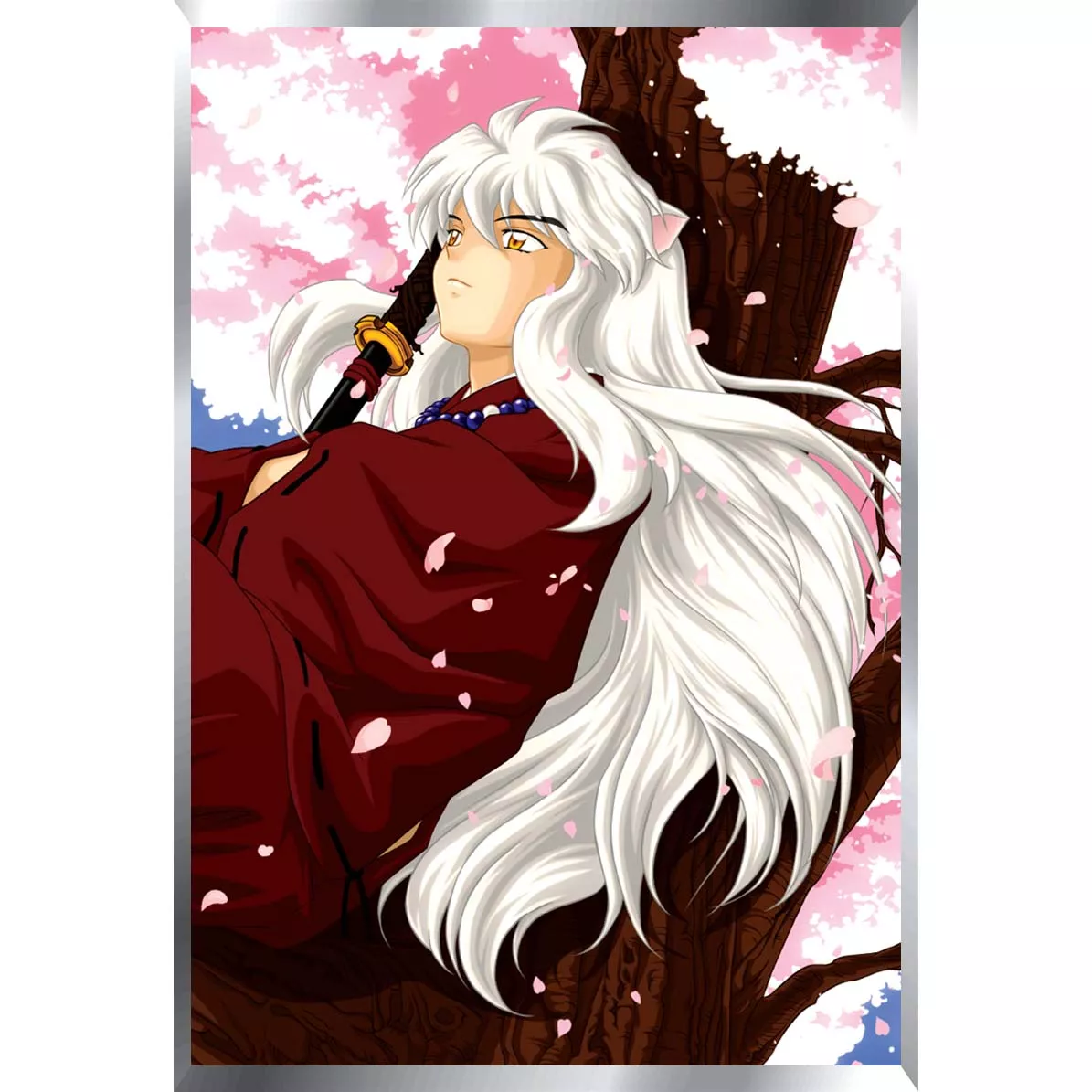 Inuyasha Posters Metalizados 48 x 33cm