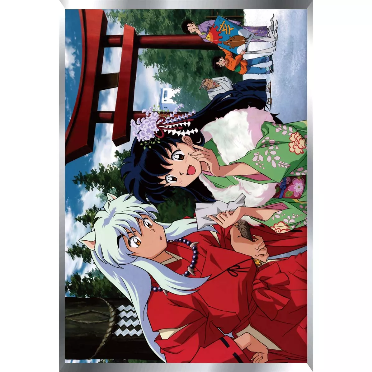 Inuyasha Posters Metalizados 48 x 33cm