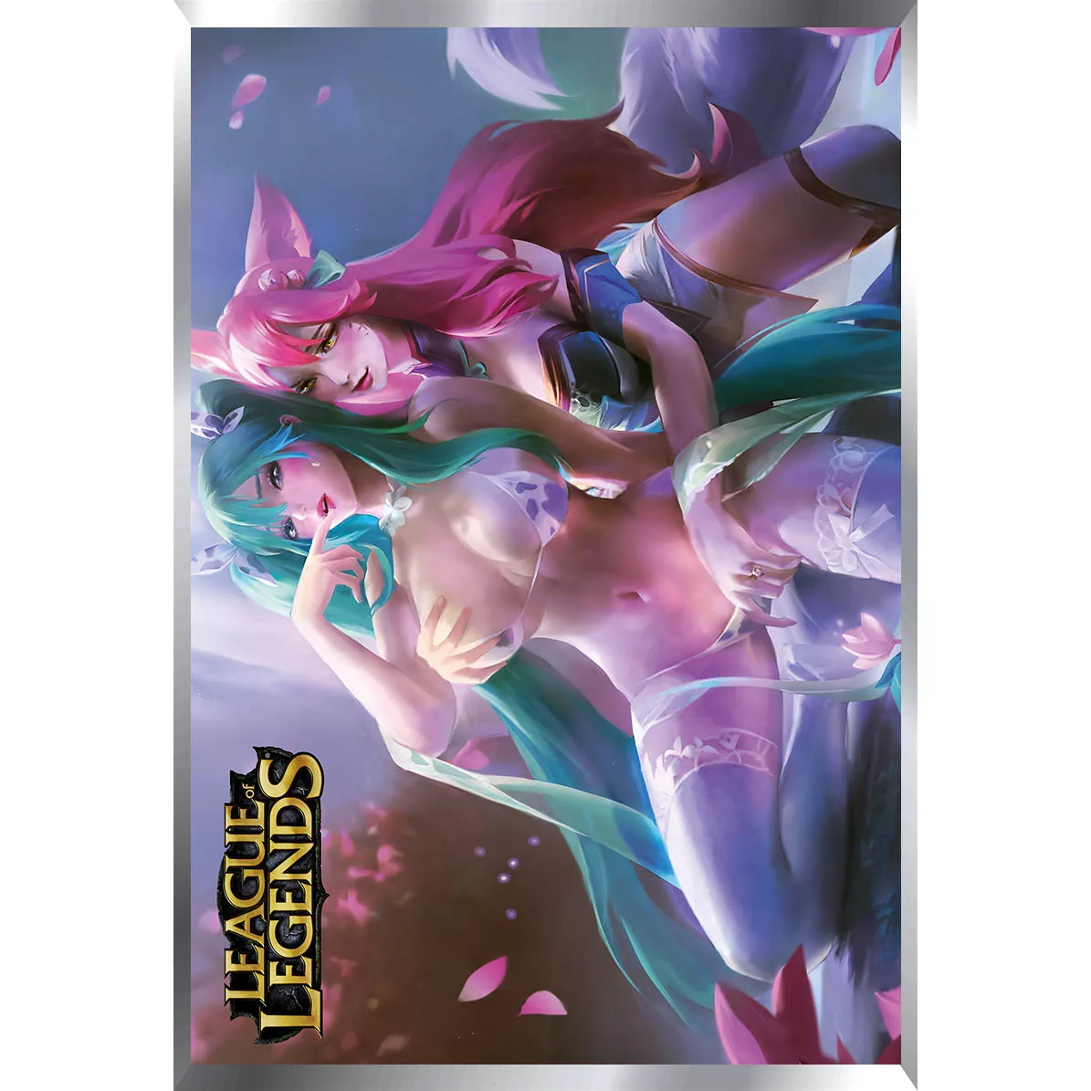 League of Legends Posters Metalizados 48 x 33cm