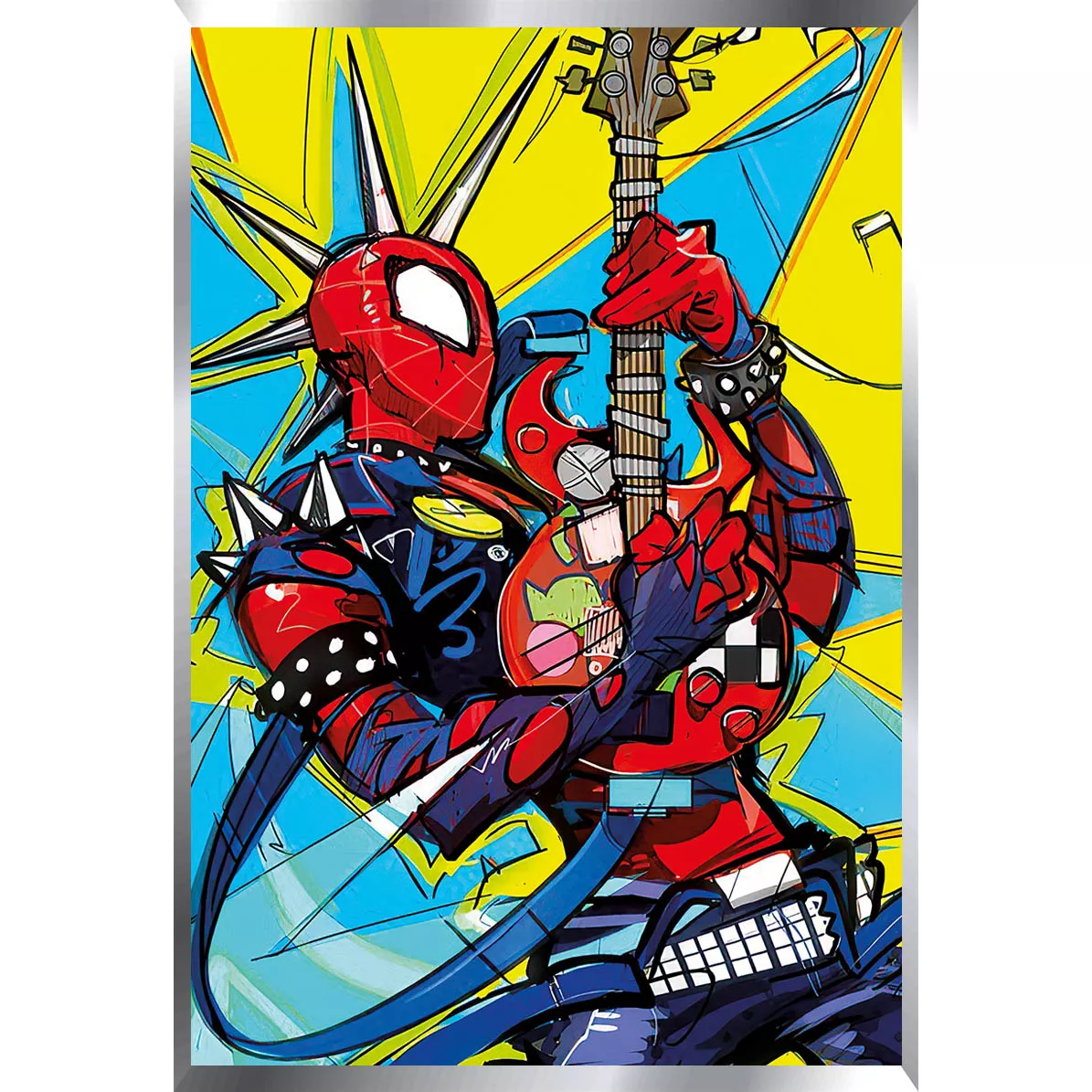 Spider-Man Marvel Posters Metalizados 48 x 33cm