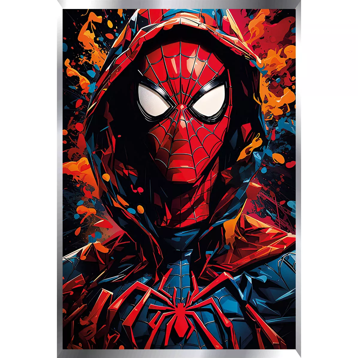 Spider-Man Marvel Posters Metalizados 48 x 33cm