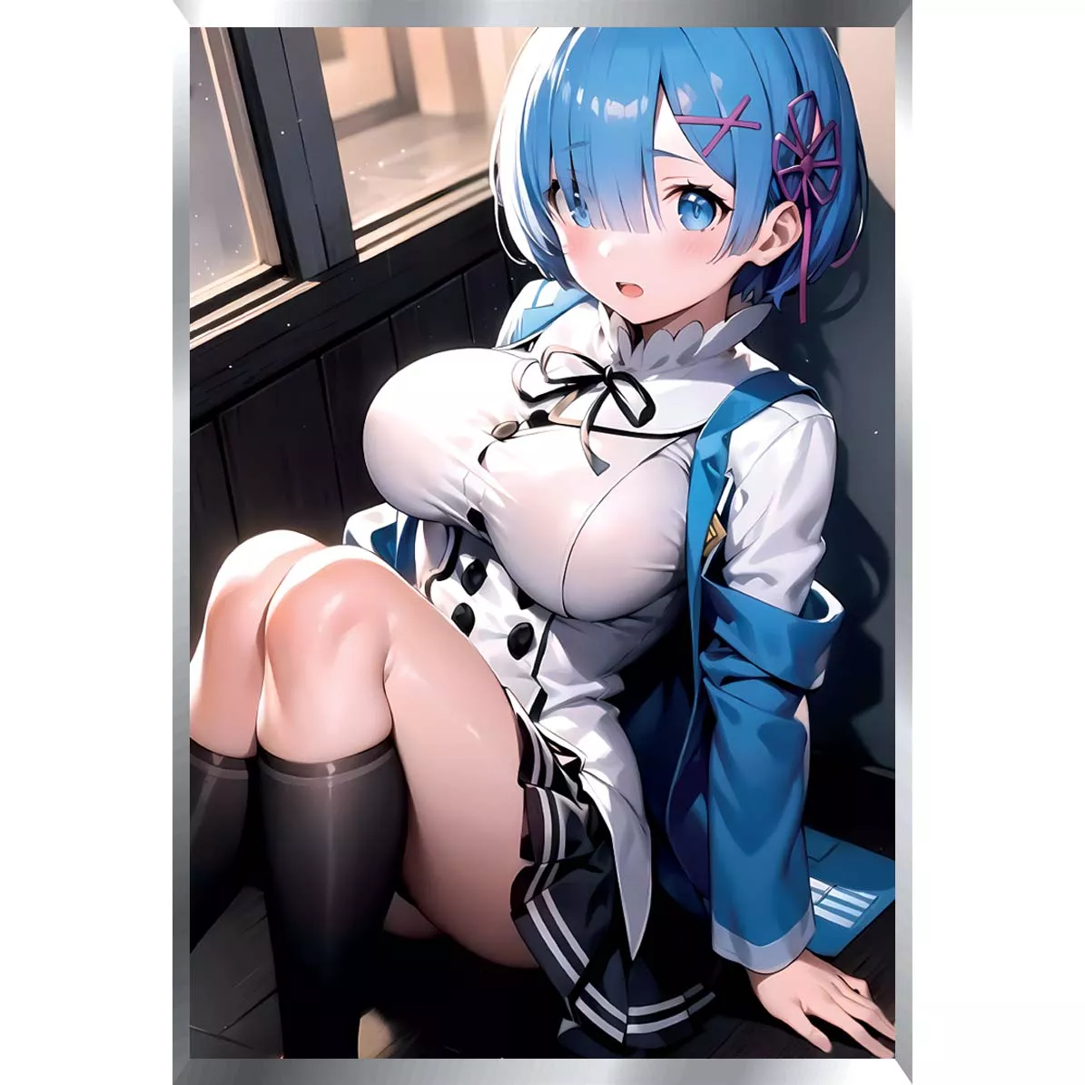 Re:Zero kara Hajimeru Isekai Seikatsu Posters Metalizados 48 x 33cm