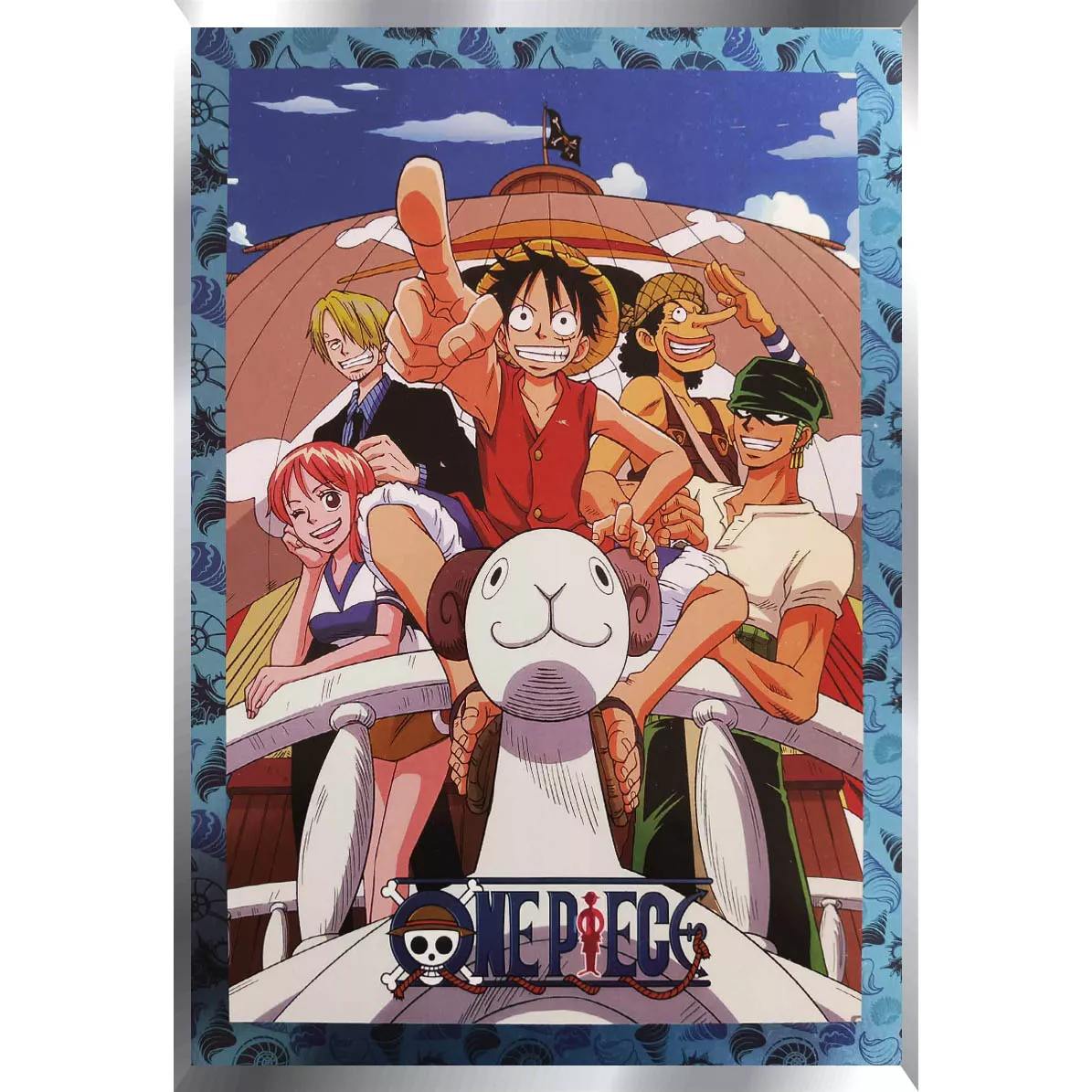 One Piece M4 Posters Metalizados 48 x 33cm