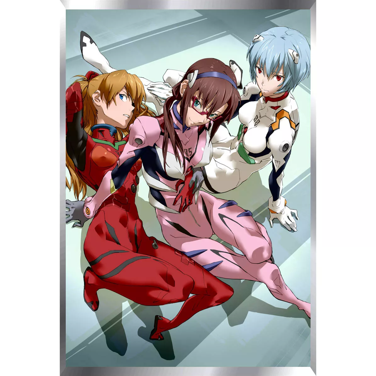 Neon Genesis Evangelion Posters Metalizados 48 x 33cm