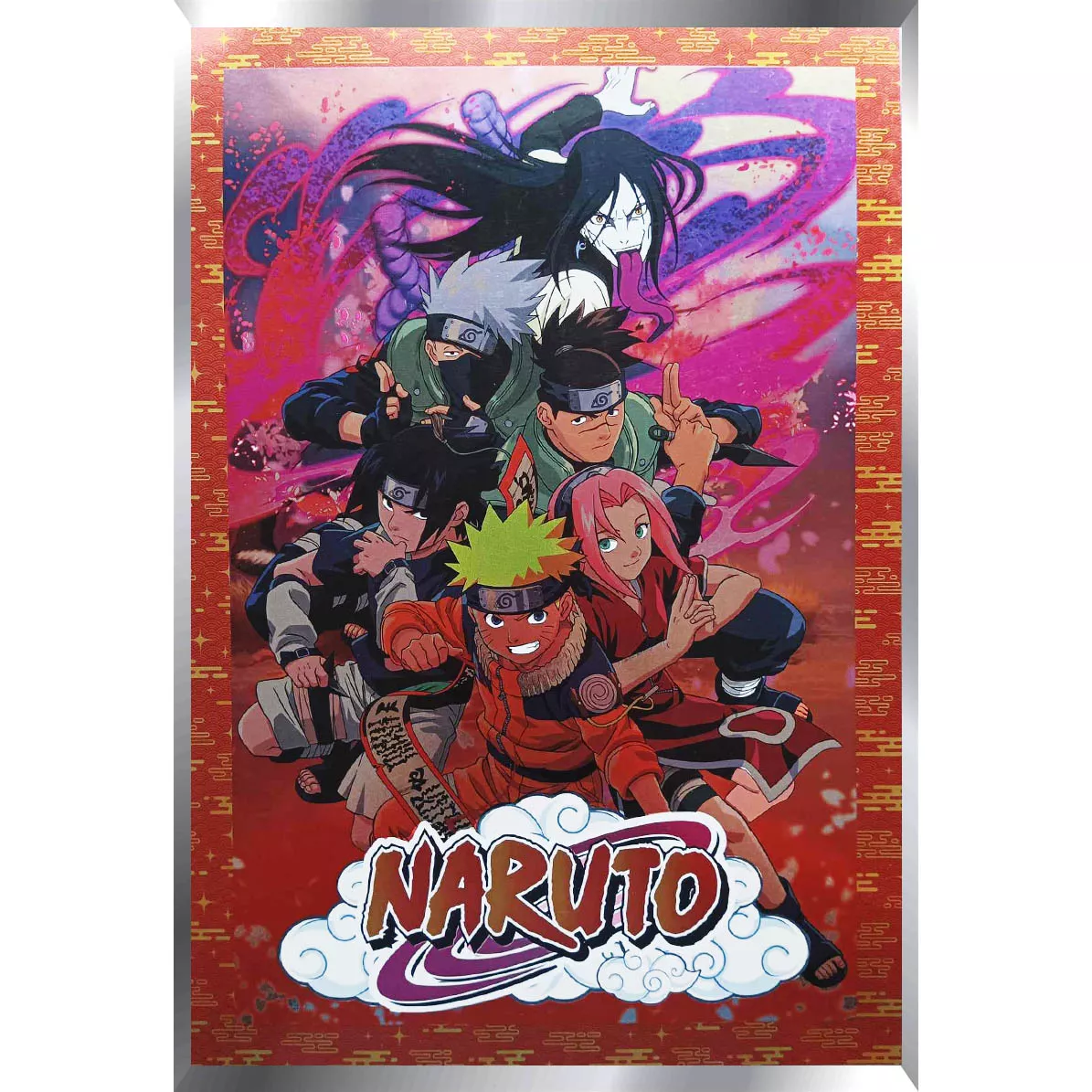 Naruto M3 Posters Metalizados 48 x 33cm