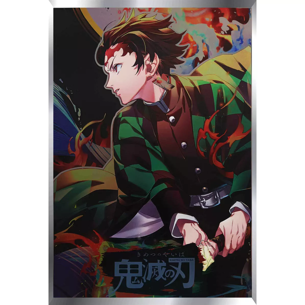 Demon Slayer Posters Metalizados 48 x 33cm M2