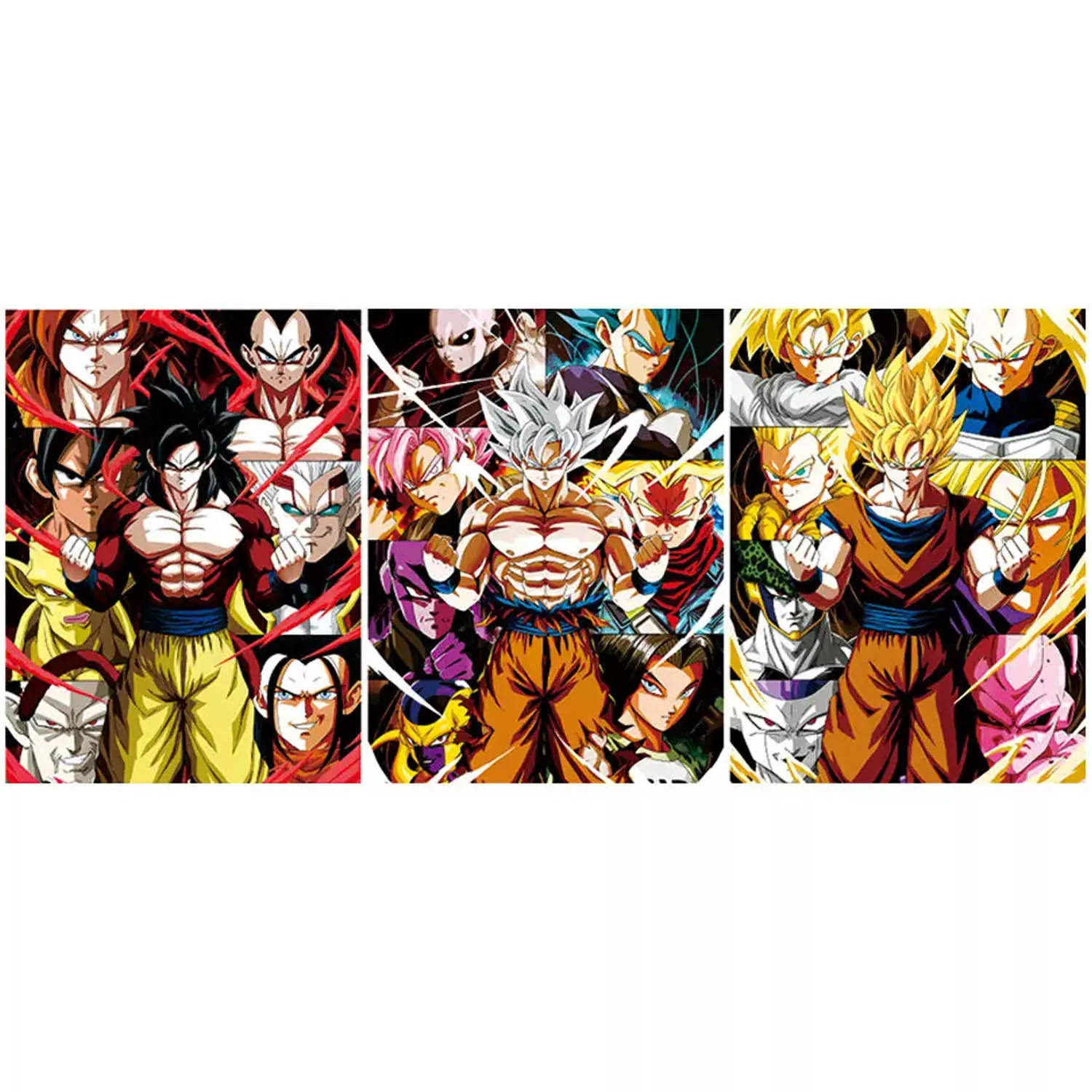 Dragon Ball Son Goku Poster Lenticular 3D Tamaño 29.5 x 39.5