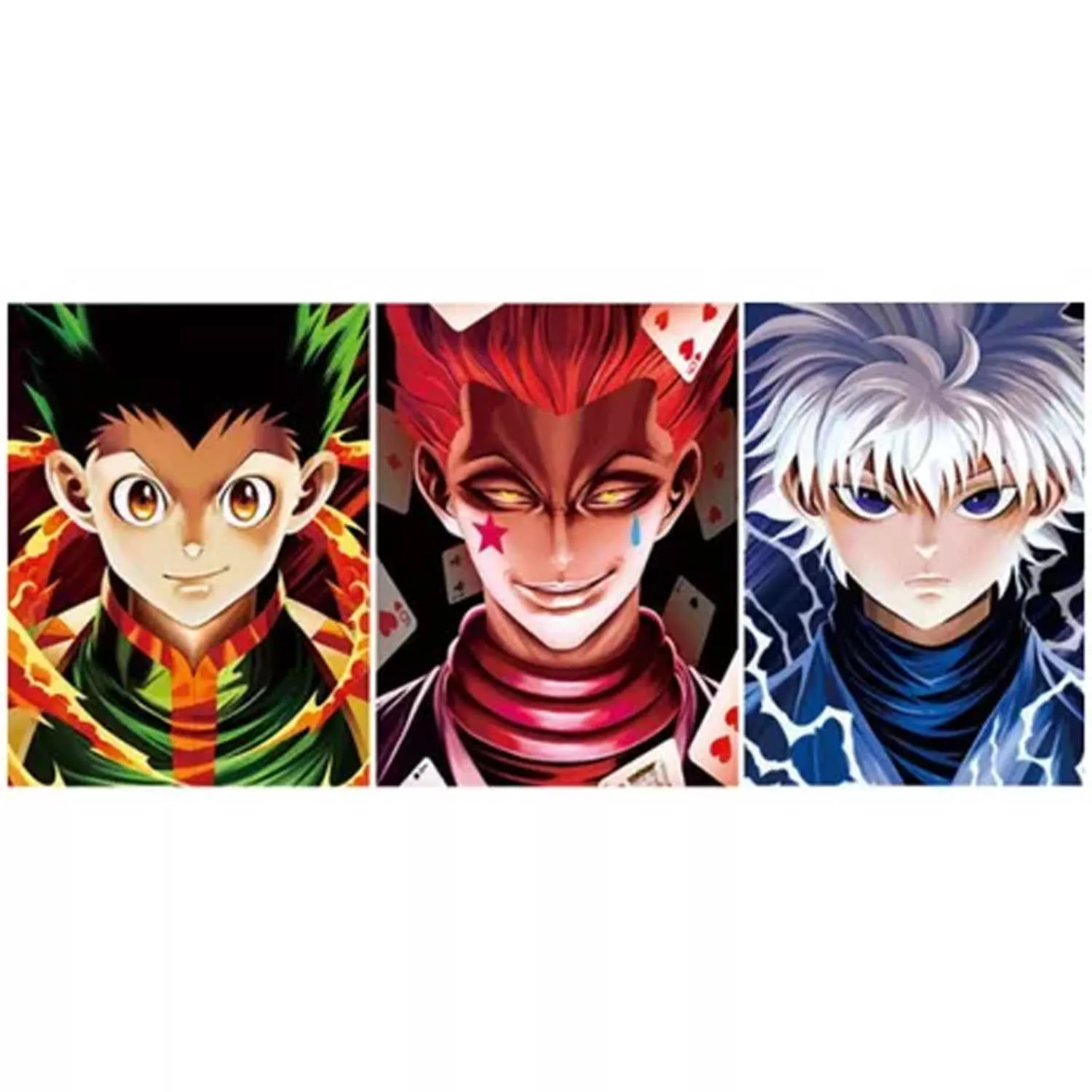 Hunter x Hunter Poster Lenticular 3D Tamaño 29.5 x 39.5