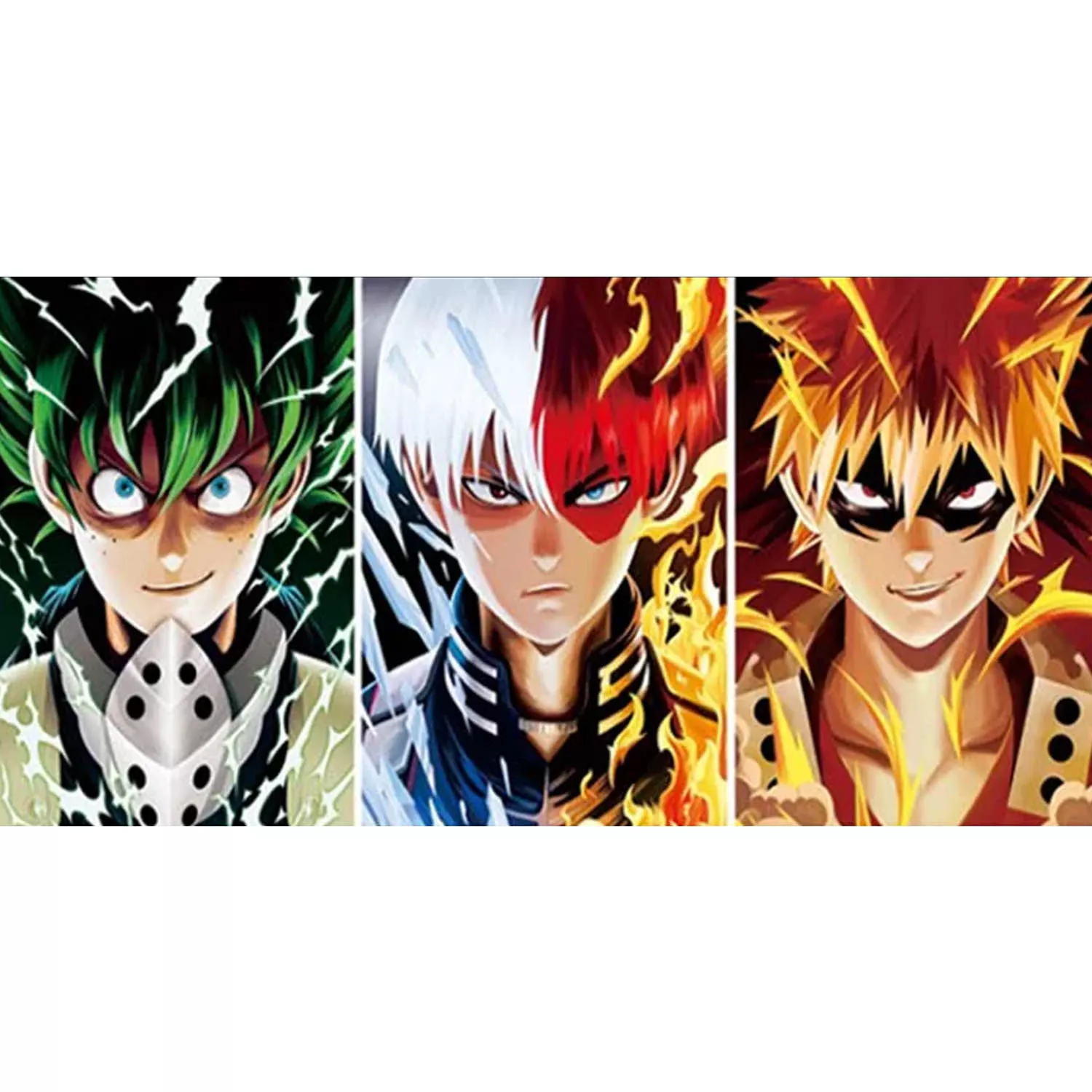 My Hero Academia Poster Lenticular 3D Tamaño 29.5 x 39.5